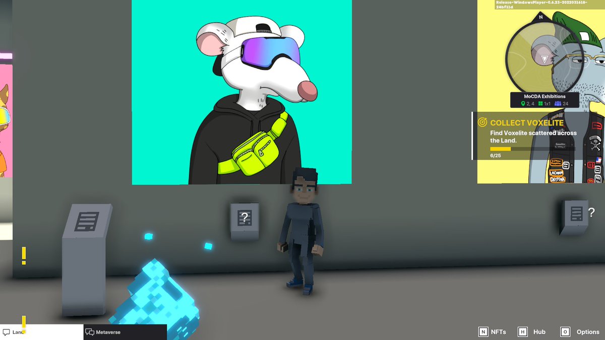 5295aw02's tweet photo. @TheSandboxGame @MOCDA_ I just participated in the #TheSandbox weekly contest for a chance to win 200 mSAND! Here is my favorite piece from the exhibition, check out my screenshot below!
👇 https://t.co/ZBPpQTIjWR