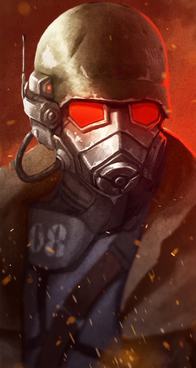 MojavesSix's tweet photo. Courier Six, the dead man walking. 

| Not new to verse, indie portrayal of Courier Six | | N/SFW, MDNI | | #FALLOUTRP #FORP #MVRP #SFWRP #NSFWRP #SCIFIRP 

🎨 By JohnPolts https://t.co/Tb28VYIiHE