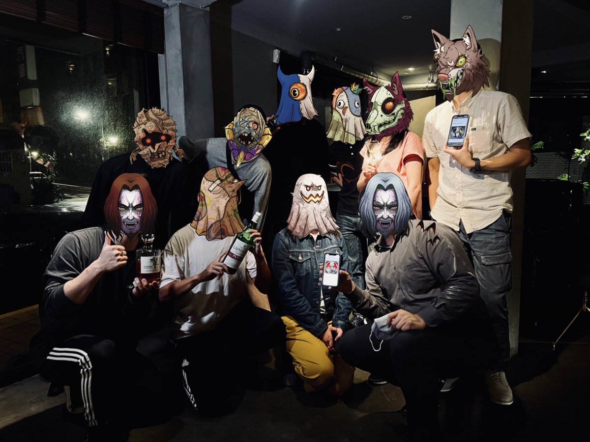 Despite of a rainy night, we had a great #DarkSpiritDAO NFT reveal #party. DS NFT holders represents clan member and shareholders of coming WEB3 models to alcohol industry by #DarkSpiritDAO. The rocket is fueling up and going to moon soon.

More details: linktr.ee/darkspiritdao