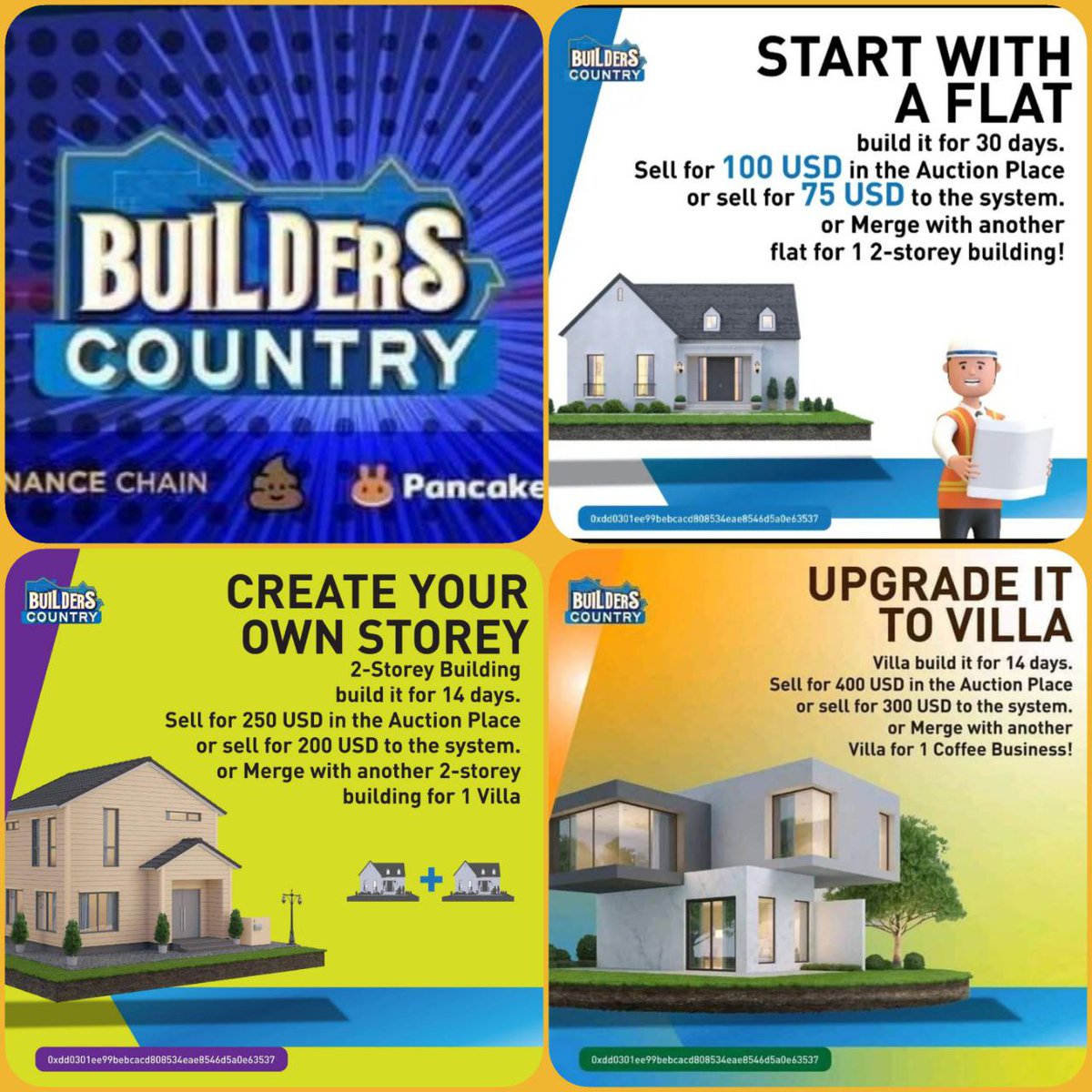 JOIN OUR NEWEST &amp; AWESOME NFT GAME! 💎

👇REGISTER HERE AND GET FREE LIMITED VISA 👇

builderscountry.com/construct/root…

For more information:⬇️
Website: builderscountry.com
FB:<a href="/builderscountry/">builderscountry</a>
Twitter: <a href="/builderscountry/">builderscountry</a>
DC: discord.gg/62aJhhW5va