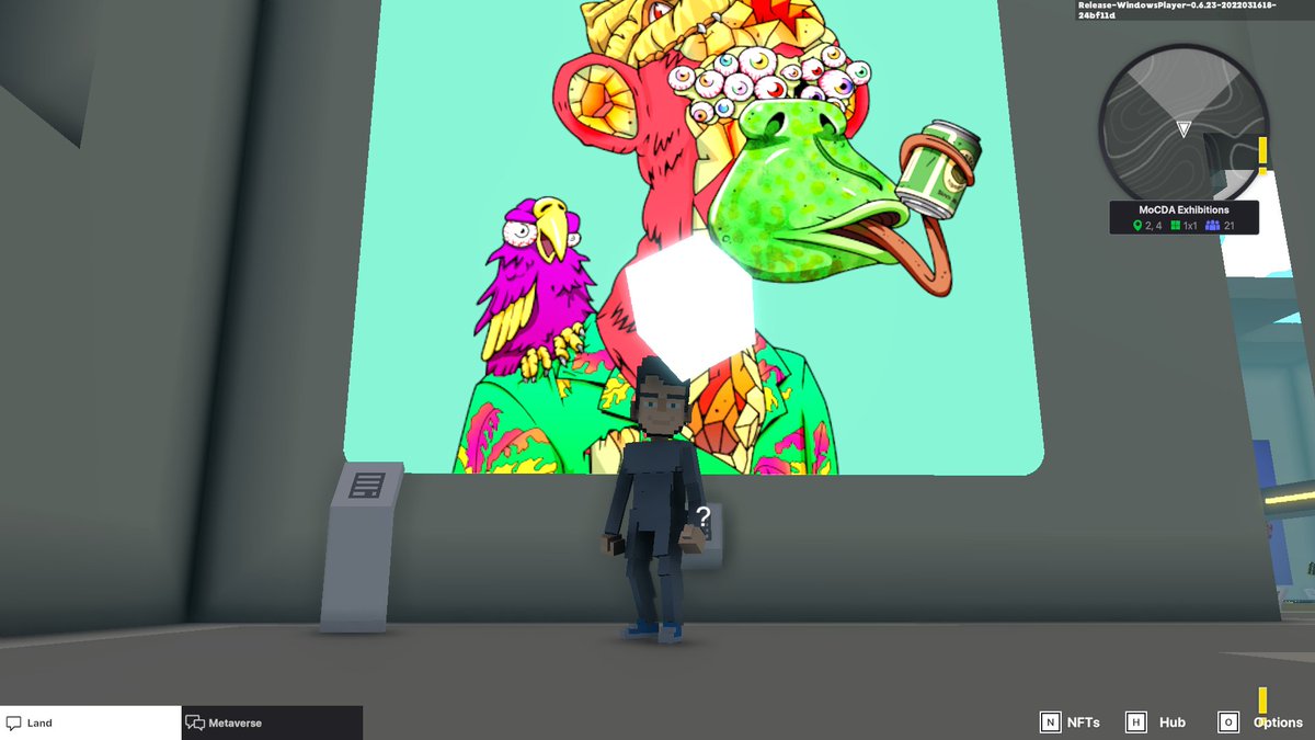 5295aw04's tweet photo. @TheSandboxGame @MOCDA_ I just participated in the #TheSandbox weekly contest for a chance to win 200 mSAND! Here is my favorite piece from the exhibition, check out my screenshot below!
👇 https://t.co/POGttcnxW5
