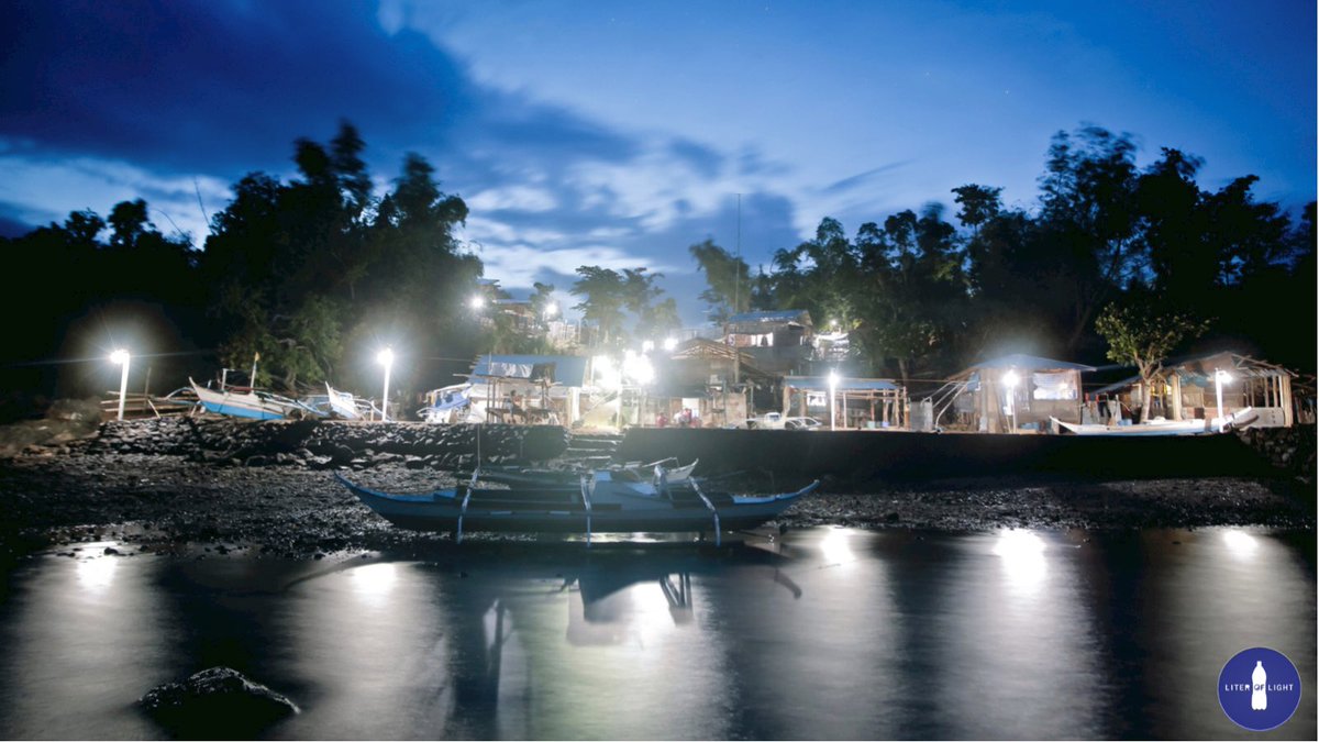 Solar lights by <a href="/literoflight/">Liter of Light</a> improves lives of families and at the same time improve the future and health of the environment by significantly reducing plastic waste 🎉💡#ClimateAction #solarenergy #sustainability #impact