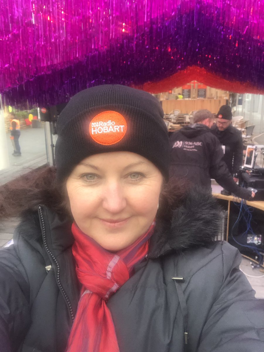 KylieBaxterABC's tweet photo. Join the ABC Drive team from 4-6.30 tonight - on opening night of the Dark Mofo Winter Feast! #darkmofo https://t.co/2TrqsJLGWA