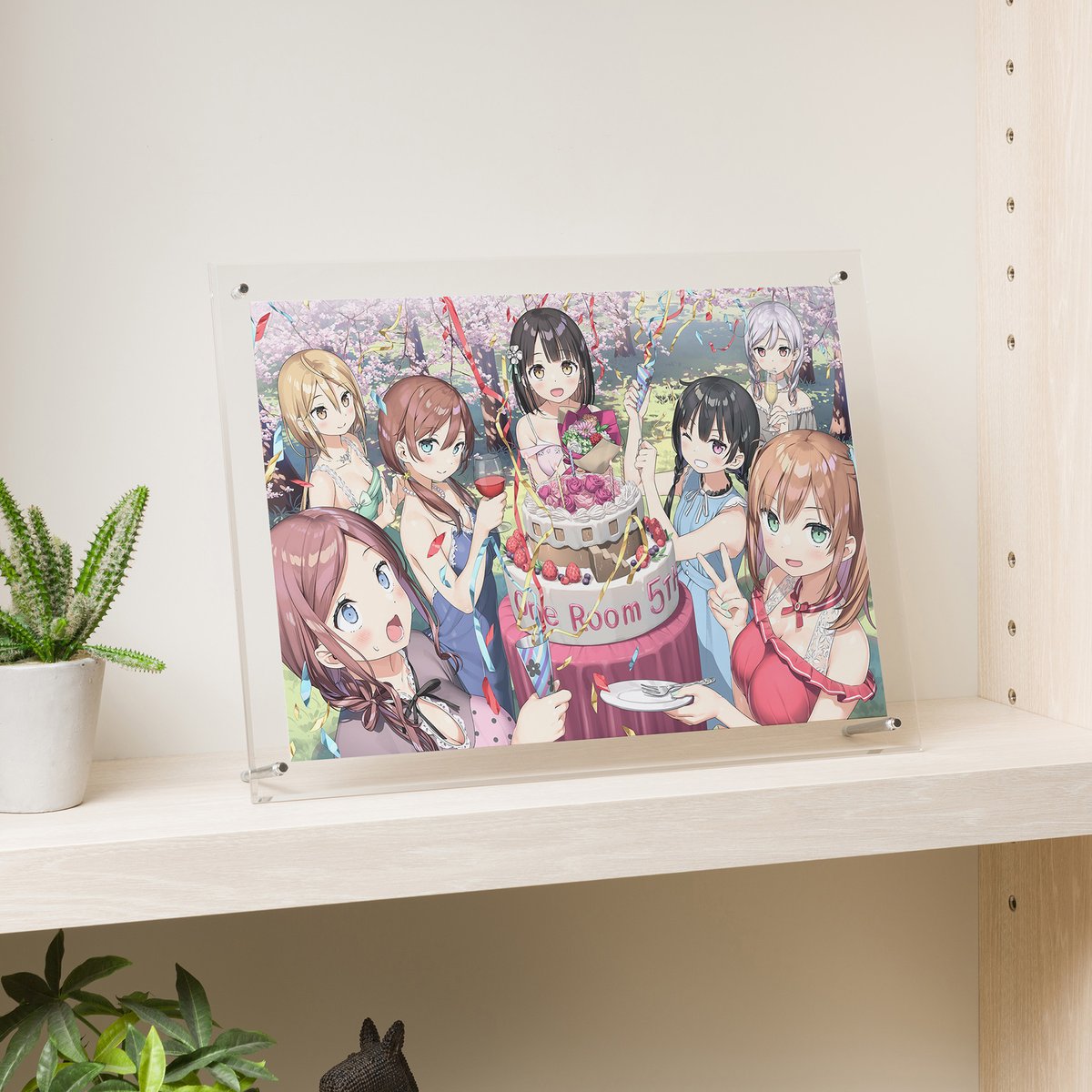 One Room 精巧印刷 TSUTAYA限定 カントク直筆サイン入り 複製原画-