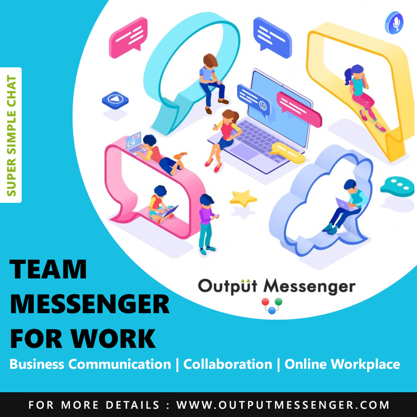LanMessenger's tweet photo. "Communication is what makes a team strong". Get united as a Team &amp; Improve your Business Productivity using Output Messenger designed exclusively for secure office communication -https://t.co/YVST8AR6rn

#WorkFromHome #office #workplace #Communication #message #remotework https://t.co/akWf7fYEWj