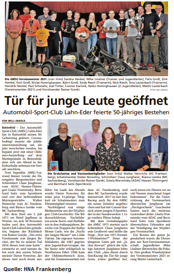 AMSC_Lahn_Eder's tweet photo. Automobil-Sport-Club Lahn-Eder feierte 50-jähriges Bestehen https://t.co/30By8qorBa