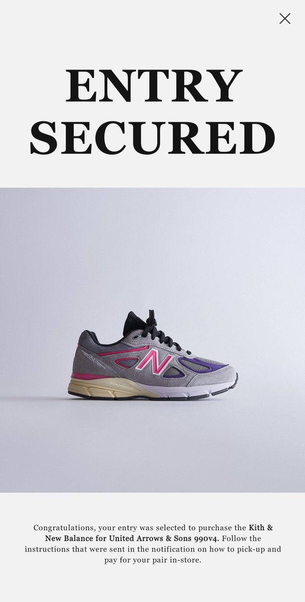 yp_haru12's tweet photo. 当選したってこと?
足数結構あった感じかな??
#kith
#kithnewbalance https://t.co/4xhzSULVH6