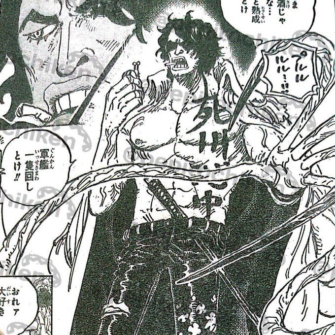 ワンピース緑牛 りょくぎゅう 悪魔の実の能力正体が花植物と判明 強さロギア系で花コプターを背中から生やして空を飛ぶことも可能 ワノ国突入の理由も アニシラ