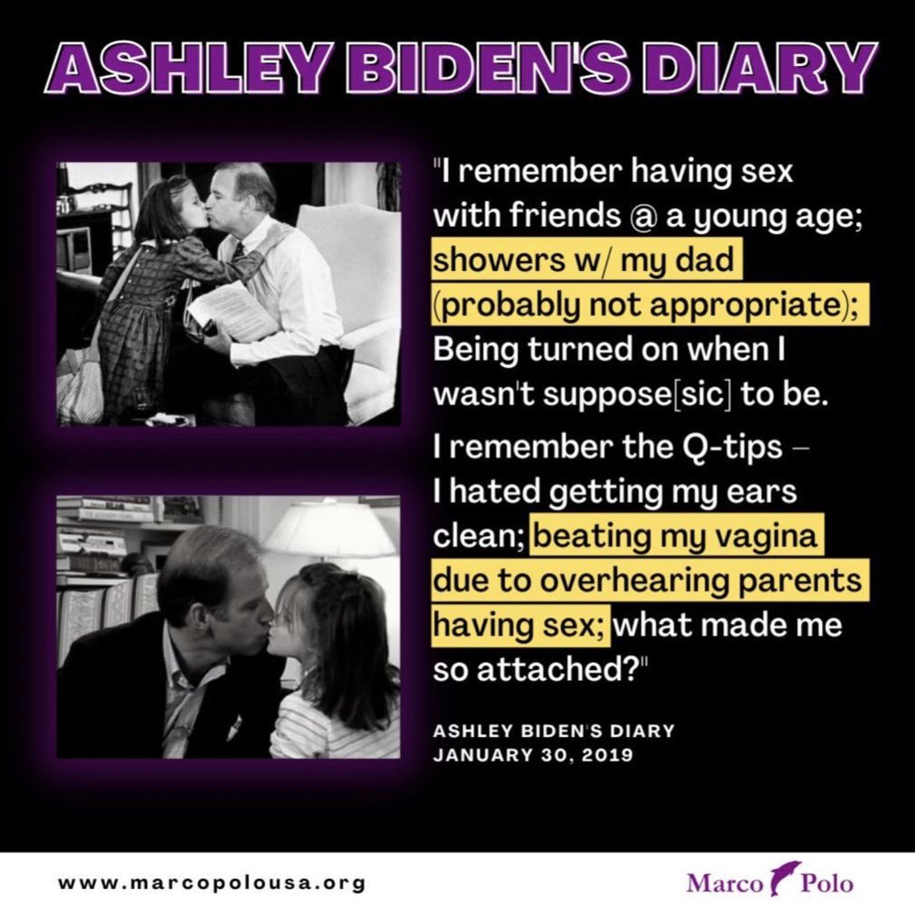 dancingjones59's tweet photo. @POTUS I have a hard time sleeping well at night knowing the Potus and his family have displayed some awful, vulgar and criminal activity. #BidenCrimeFamilly #BidenWorstPresidentEver
#HunterBidensLaptop #PervertedFamily #AshleysDiary https://t.co/3pKQJJXocn