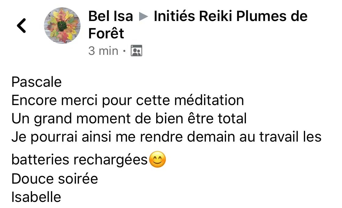 Besoin de te poser ? La prochaine méditation guidée sur zoom, c'est demain jeudi à 18h. Pour réserver ta place : buff.ly/3LXRxs7