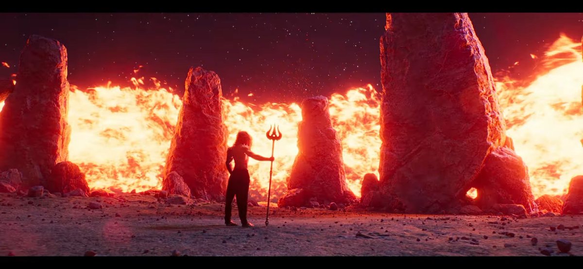 Sweety_speaks's tweet photo. #BrahmastraTrailer is visual spectacle ,the VFX &amp; BGM gives goosebumps🔥It promises the cinematic experience we all expected from it, Love how trailer keeps the curiosity alive, it is the movie that we all will be proud of &amp; will set the benchmark in Bollywood🙌Ab khel shuru🔥 https://t.co/Rx20Ubmbdd