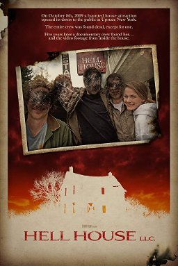 Hell House LLC (2015) is an ultra-low budget horror mockumentary about a group of friends who try to set up a haunted house attraction for quick cash, succeeding more than they would have liked.