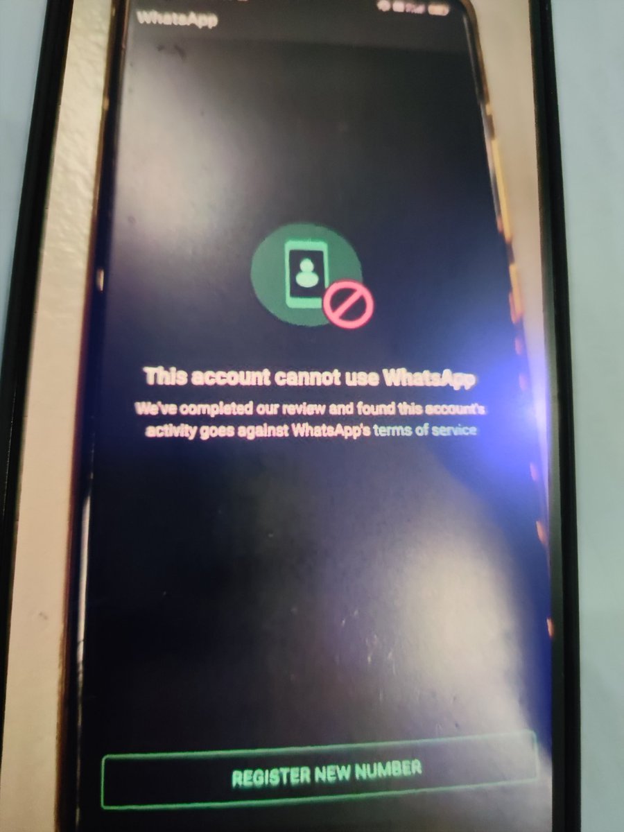 jonathangoh's tweet photo. @WhatsApp my number got hacked and caused it to be banned permanently..8 tried sending email to WhatsApp https://t.co/vcdmG6Ts8X