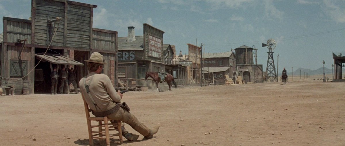 My Name is Nobody (1973) is the story of an aging gunfighter whose journey to retire peacefully to Europe is interrupted by a mysterious joker who wants to draw him into a mythic final battle with "The Wild Bunch." A western fairytale.