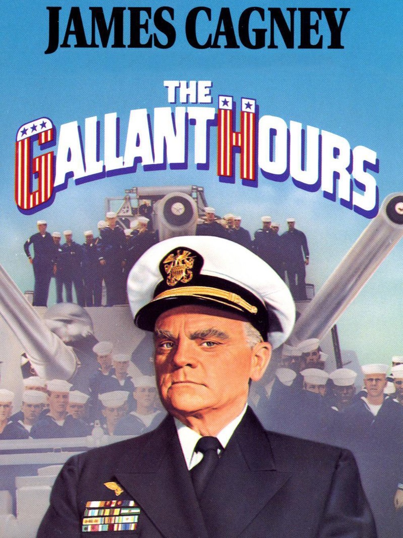 The Gallant Hours (1960) is a very unique war film depicting Admiral Halsey's leadership during the bitter struggle over Guadalcanal during WW2. Unique: zero battle scenes, just increasingly tense meetings as Halsey attempts to manage all of the difficult personalities involved.