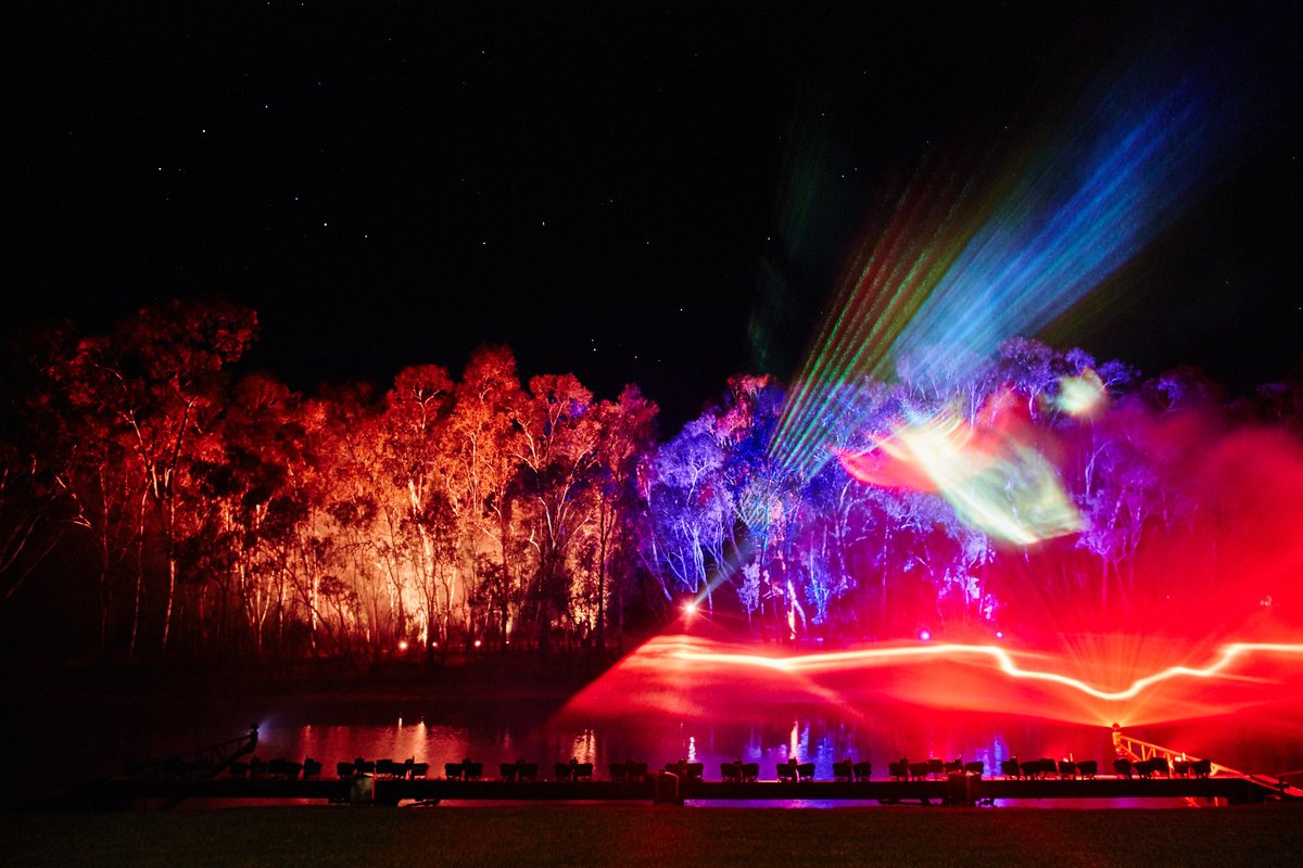 Have you booked for these school holidays??
Book with us and receive discounted tickets to the Pioneer Settlement!!! 
Check out the laser light show😍
big4.com.au/caravan-parks/…