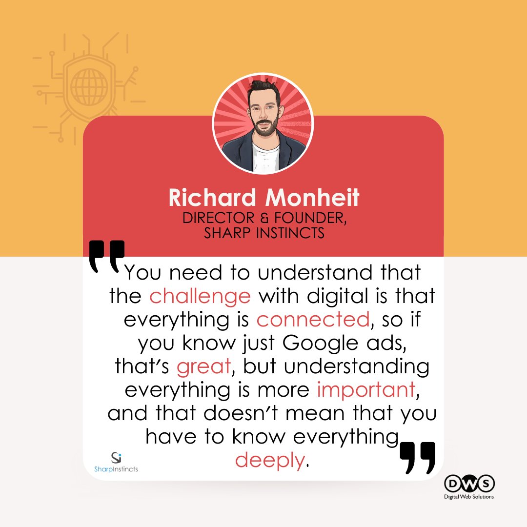 Sharp_Instincts's tweet image. One of #melbournedigital agency Sharp Instincts founders, Richard, caught up with Matt Fraser from Digital Web Solutions! Keep an eye out for the upcoming interview!
@DWS_Global 
.
.
.
#sharpinstincts #webdesignaustralia #melbournewebdesigners #seoexperts #aussiebusiness #mar ...