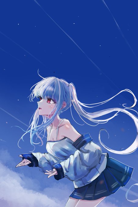 空を見上げるのtwitterイラスト検索結果
