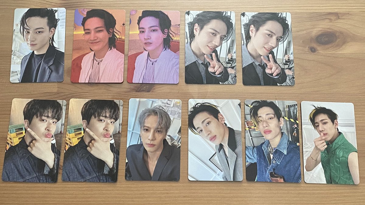 AKI_j_m's tweet image. 《拡散希望》
GOT7 交換してくださる方を探しています📢

ポラロイド
譲：1枚目写真
求：ジニョン

KTOWN4U店舗特典(他店舗可能)
譲：2枚目写真
求：ジニョン

トレカ
譲：3枚目写真
求：4枚目ハート以外のジニョン

郵送📮での交換希望しています‼︎
よろしくお願い致します🙇🏻‍♀️

#GOT7  #GOT7交換