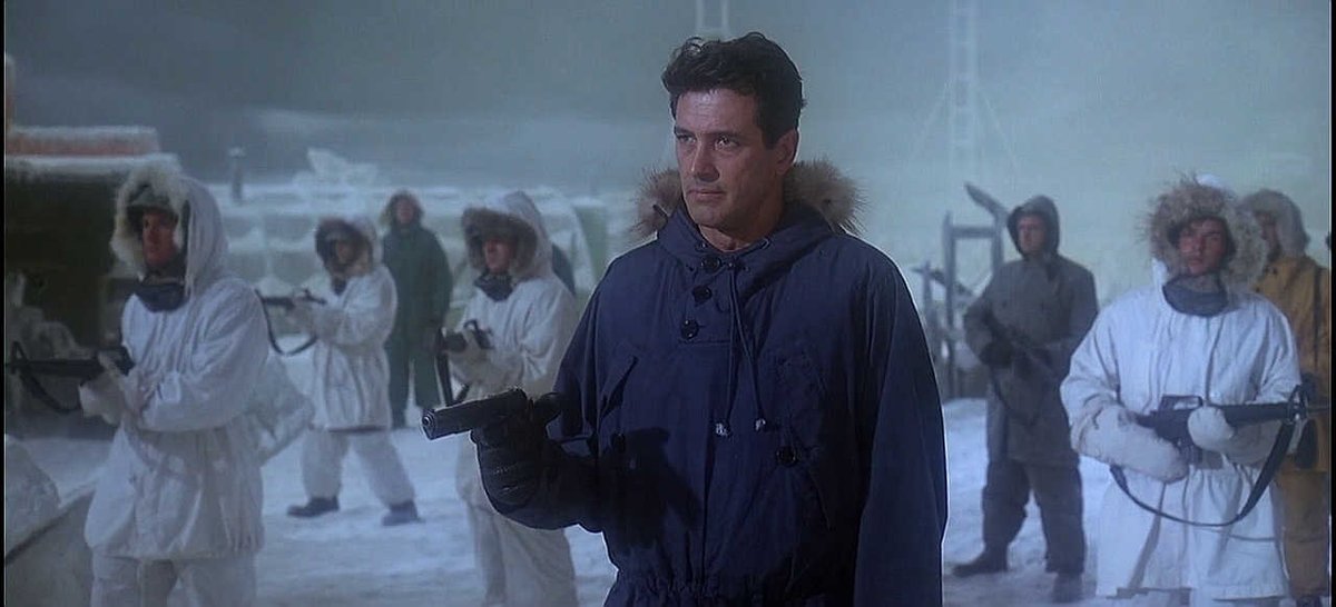 Ice Station Zebra (1968) is the mother of all Cold War thrillers. A complex espionage plot unfolds as dueling Soviet and American "rescue" teams race to reach the beleaguered Arctic research station where an experimental satellite just crash landed.