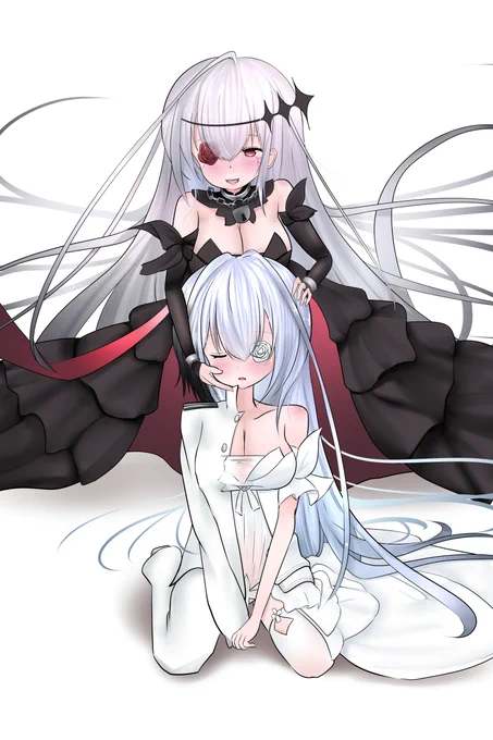 wip2 黒エムデンに白エムデンにされる指揮官
#アズレンTSF部 