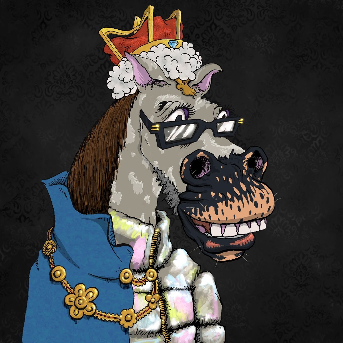 UnluckyOn3's tweet image. Im very lucky that I won this prize. I want to humbly convey my utmost thanks to all of you @FRHorses @FRHCommunity  fam❤️. Thank you very much for this beautiful fhr nft❤️❤️❤️                                
I appreciate the art! kudos @FRHorses @FRHCommunity