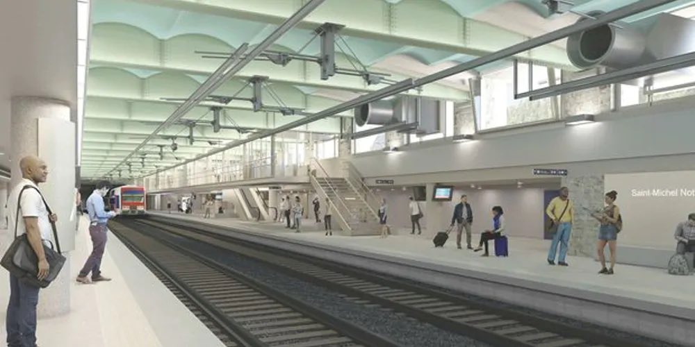 Cheminot_du_75's tweet photo. Du 21 août au 19 décembre 2022, pour accélérer la rénovation des quais du RER C de la gare de Saint-Michel-Notre-Dame, ceux-ci vont être fermés 24h/24 et tous les trains (RER C) n'y marqueront plus l’arrêt. La gare restera ouverte pour le RER B et les lignes de métro 4 et 10. https://t.co/UOZNs8KkSV