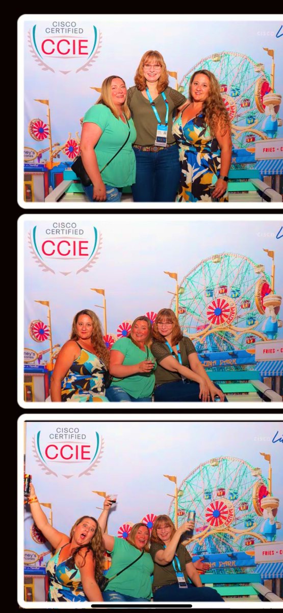 Ciscowives's tweet photo. We��re baaaaa-aaaaack! #ciscoccie https://t.co/xSqO7IidYB
