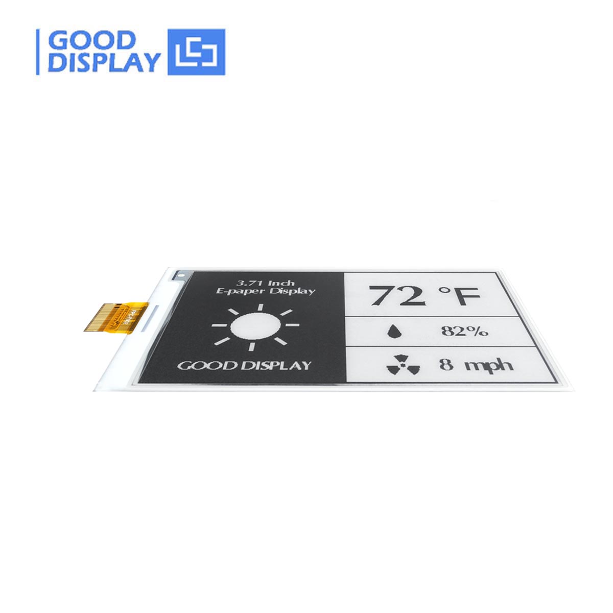 GoodDisplayCN's tweet image. New Product Comming Soon!!!
3.7inch monochrome SPI ePaper display-GDEY037T03
240(H)×416(V)
Pixel DPI:130
IC UC8253

#fastrefresh #epaper #bistabledisplay #paperlike
#gooddisplay #UC #ultrachip