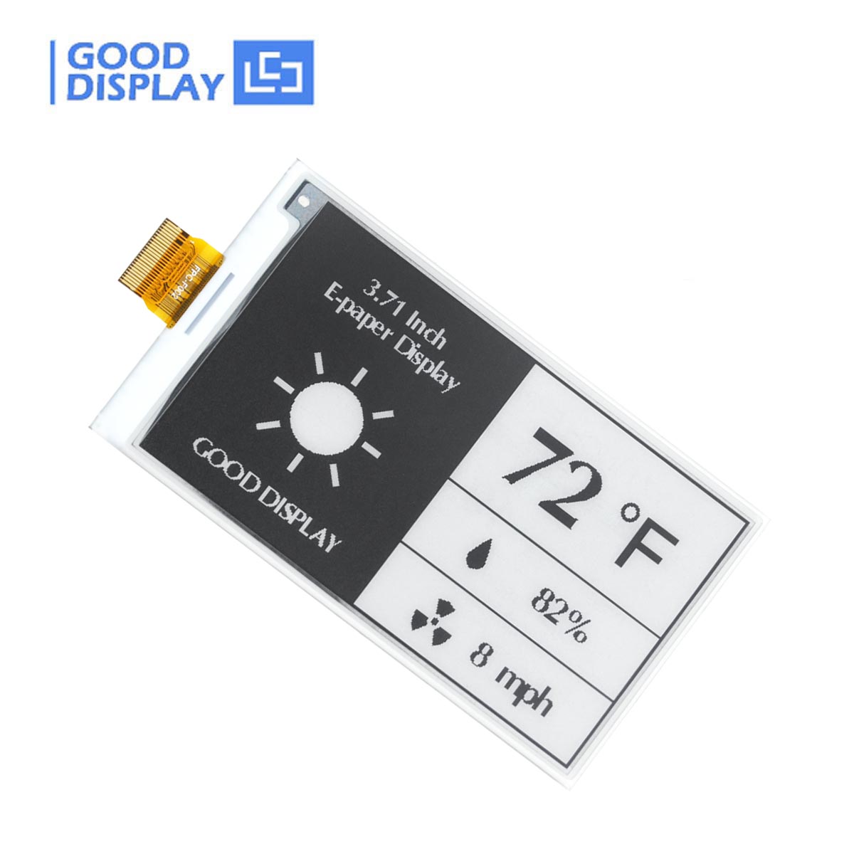 GoodDisplayCN's tweet image. New Product Comming Soon!!!
3.7inch monochrome SPI ePaper display-GDEY037T03
240(H)×416(V)
Pixel DPI:130
IC UC8253

#fastrefresh #epaper #bistabledisplay #paperlike
#gooddisplay #UC #ultrachip