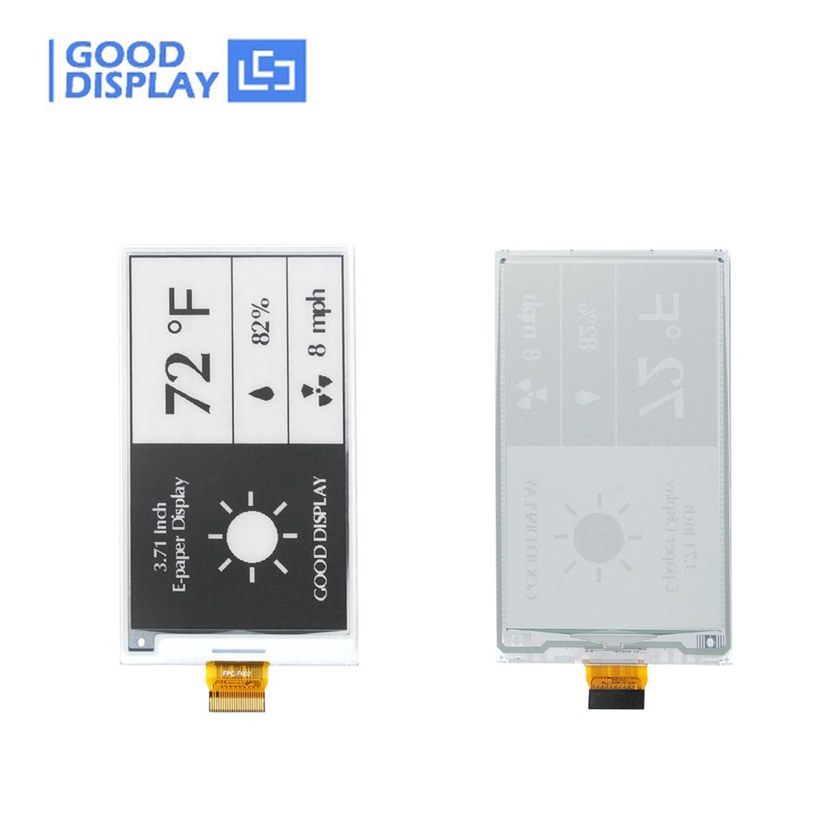 GoodDisplayCN's tweet image. New Product Comming Soon!!!
3.7inch monochrome SPI ePaper display-GDEY037T03
240(H)×416(V)
Pixel DPI:130
IC UC8253

#fastrefresh #epaper #bistabledisplay #paperlike
#gooddisplay #UC #ultrachip