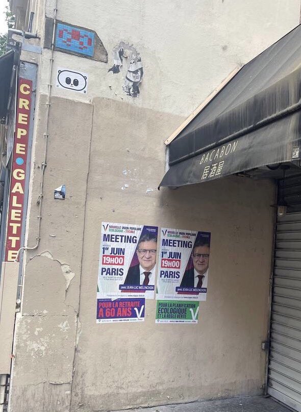 CBeaune's tweet image. M. #Mélenchon, pourriez-vous dire à vos candidats de ne pas salir nos rues et notre démocratie ? C’est un profond mépris des habitants, des agents publics, de l’écologie et de la loi électorale. Merci.