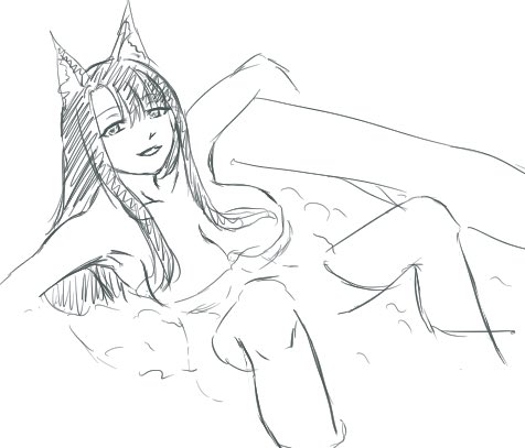 #アズレン版深夜の真剣お絵かき60分一本勝負 