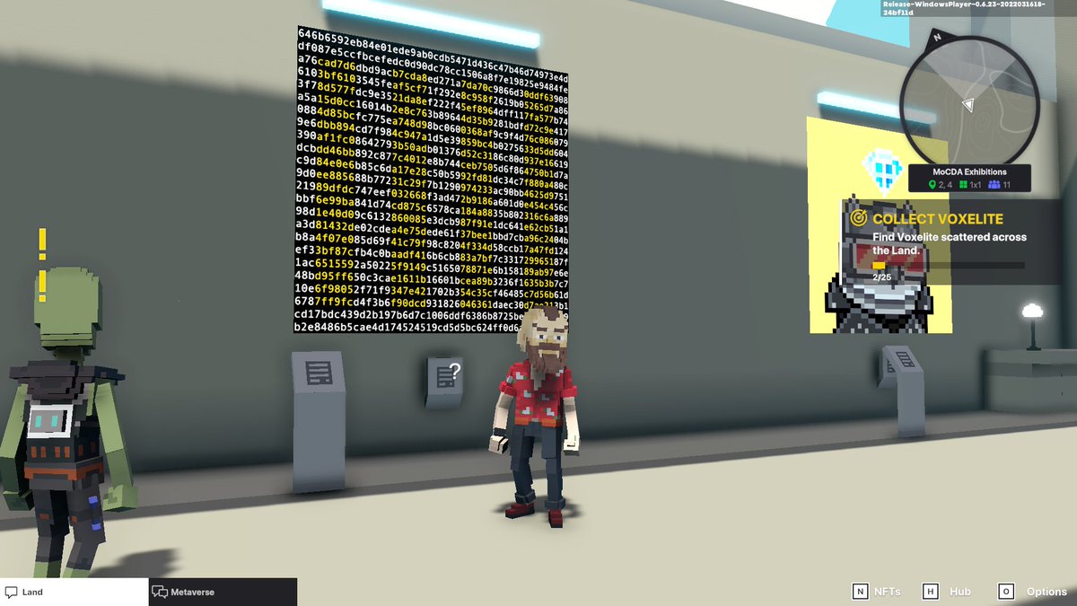 KennDiaz6's tweet photo. @TheSandboxGame @MOCDA_ I just participated in the #TheSandbox weekly contest for a chance to win 200 mSAND! Here is my favorite piece from the exhibition, check out my screenshot below!
👇 https://t.co/52LL7GTifP