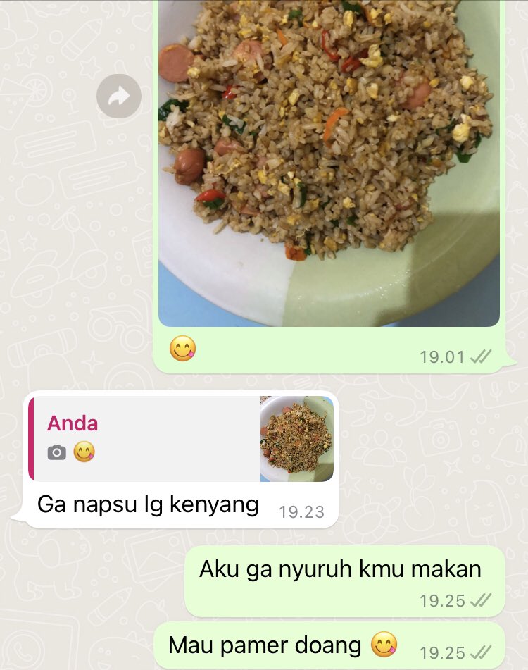 Ddhilah's tweet image. #RandomTalks with bestie. Temanya masak.