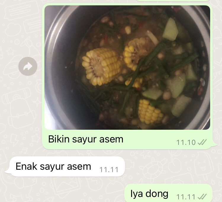 Ddhilah's tweet image. #RandomTalks with bestie. Temanya masak.