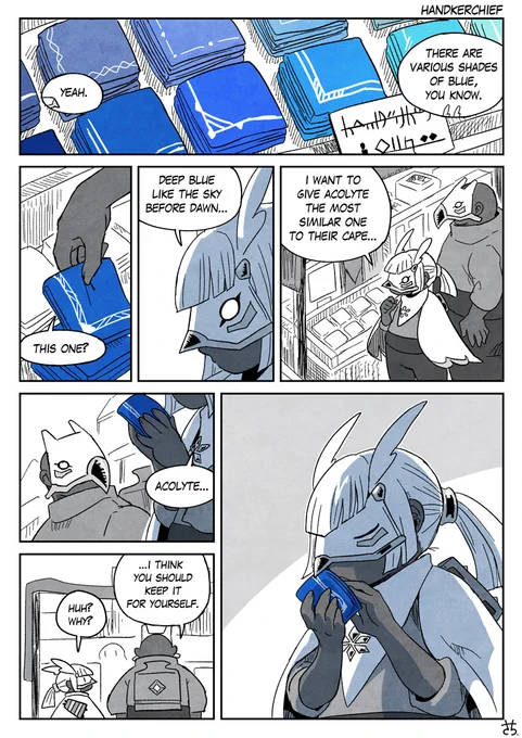 Director wants to give Acolyte a gift 🤔🎁🙏
(Reminder that this reads from right to left.) https://t.co/QckEaSoWsE 