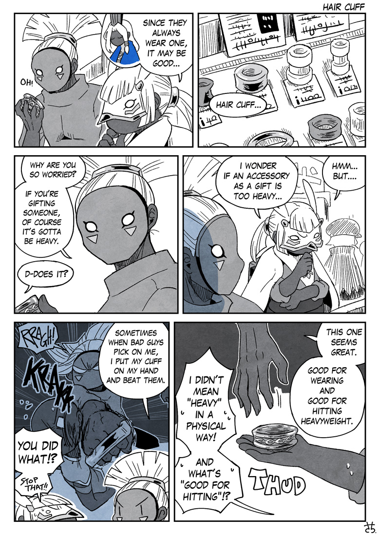 Director wants to give Acolyte a gift 🤔🎁🙏
(Reminder that this reads from right to left.) https://t.co/QckEaSoWsE