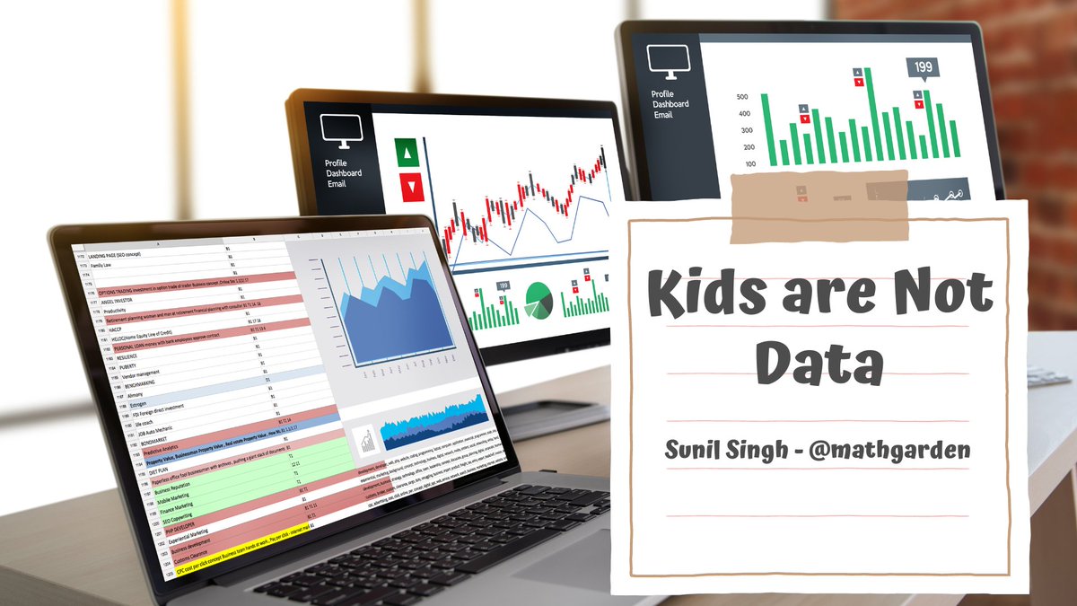 alicekeeler's tweet photo. Teaching is about human interaction. We can't treat kids like they are commodities or just pieces of data. @Mathgarden https://t.co/vZenD9Laow