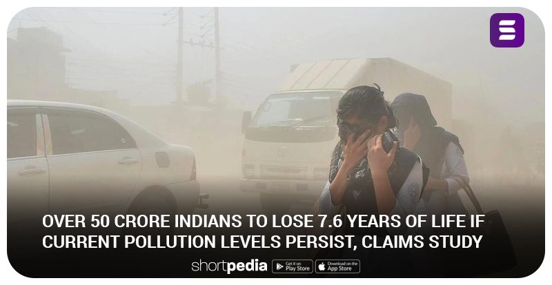 ShortpediaApp's tweet photo. #EnergyPolicyInstitute at the #UniversityofChicago #EPIC #AirQualityIndex found that pollution is shortening lives by almost 10 years in #DelhiNCR. "More than 63% of the population live in areas that exceed the country's own national air quality standard of 40 g/m3. https://t.co/w95DhtPZwF