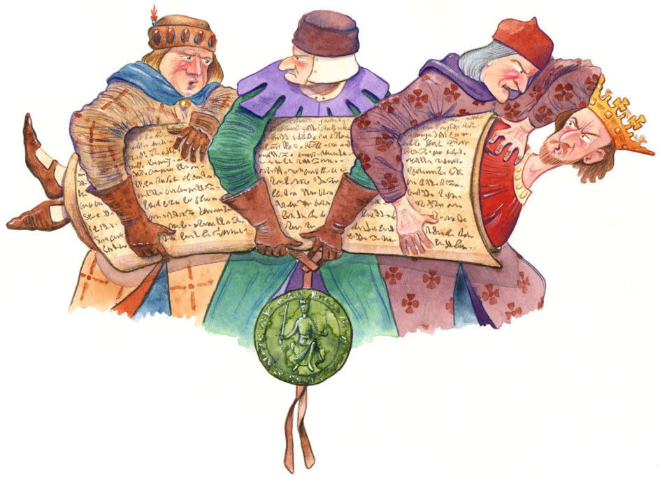 Happy Magna Carta Day!
Illustration for <a href="/BBCHistoryMag/">historyextra</a>  Magazine
<a href="/AHAhistorians/">American Historical Association</a> <a href="/MagnaCarta800th/">Magna Carta 800th</a>