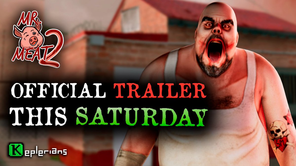 KepleriansTeam's tweet photo. #MrMeat2 is ALMOST HERE! 🍖  Don't miss the OFFICIAL TRAILER this SATURDAY! 😱

Remember that you can get a special reward once the game releases! What are you waiting for? Go pre-register NOW! 👇

🔸 G-Play: https://t.co/GLQSxWemK7

🔹 AppStore: https://t.co/uGUBTaUUat

#MrMeat https://t.co/Bt1oIYm73p