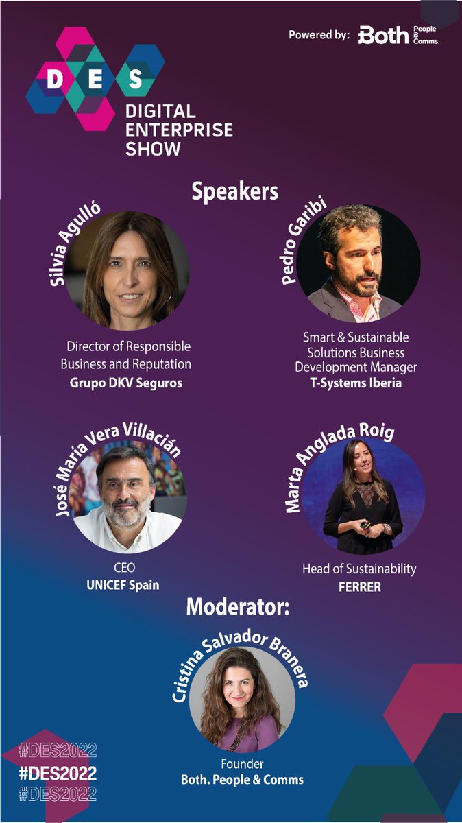 _crissalvador's tweet photo. Hoy a las 12h en el #MainAuditorium del #DES2022 hablamos de #sostenibilidad #tripplebottomline #agenda2030 con @Chema_Vera @angladamarta @Silvia_DKV @PedroGaribi https://t.co/wQUVbUPuBC