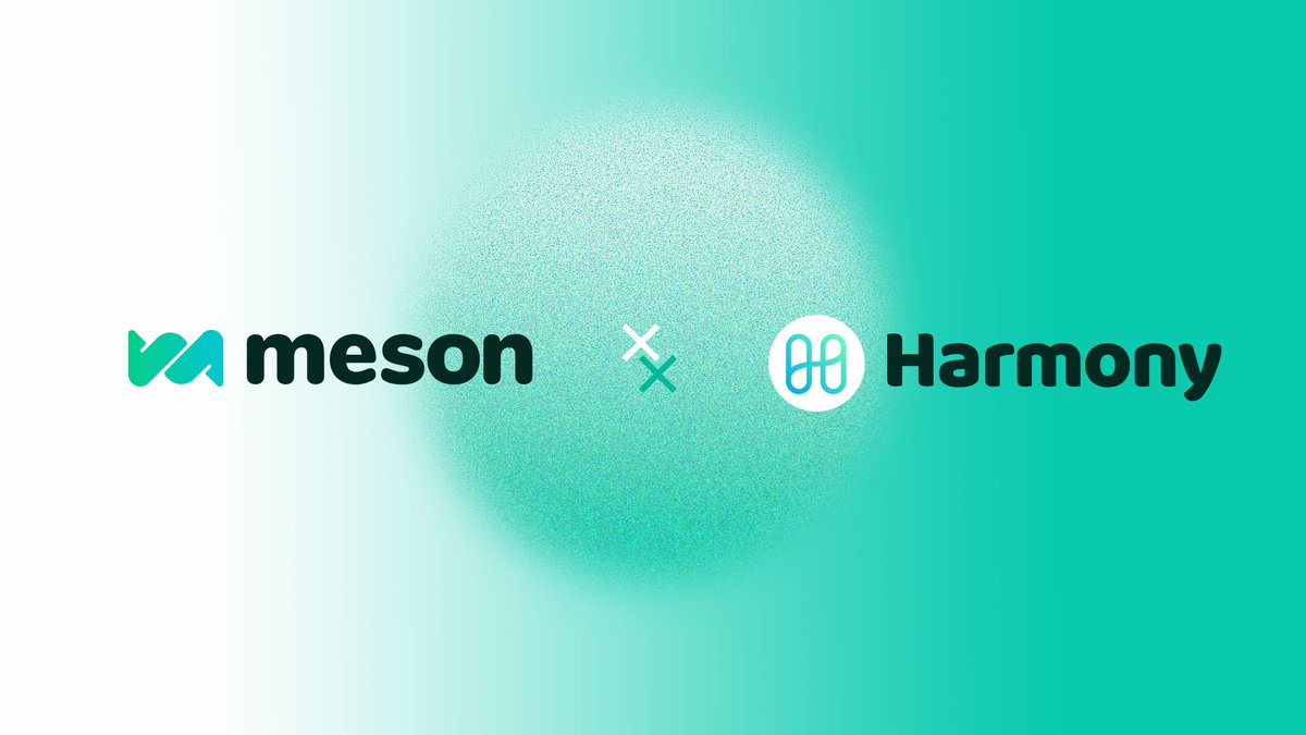 mesonfi's tweet photo. 📢 #Meson now supports @harmonyprotocol

💰 Harmony is an open and fast blockchain that runs Ethereum applications with 2-second transaction finality and 100 times lower fees.

🎉 Try moving #USDT or #USDC to the #Harmony multi-chain world and connect with the DApps there! https://t.co/WbH8HWmcGk