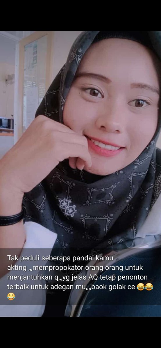 Berpura pura,,kadang jln terbaik untuk membuat suasana baik baik saja,,🤗