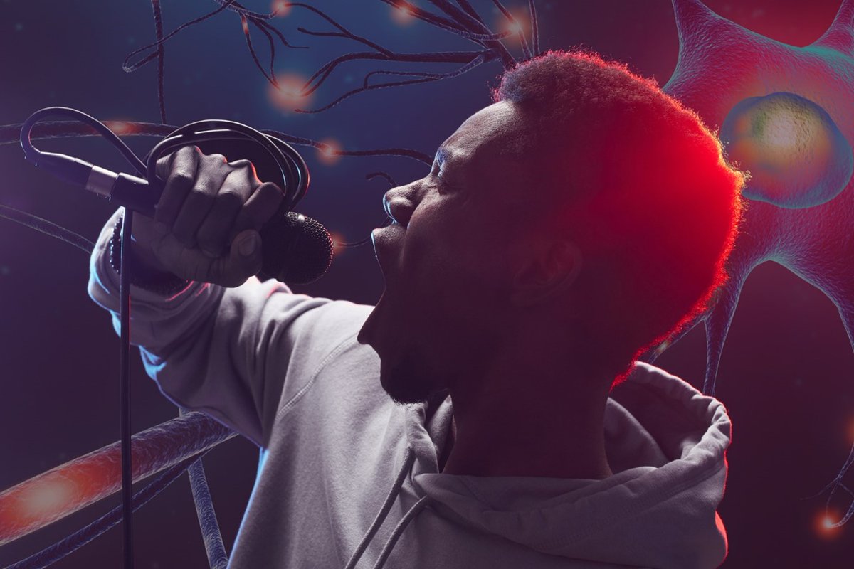 ScienceReposit's tweet photo. How Brain Responds to Singing

#Brain #Singing #Neuroscientists #neurons #auditorycortex #fMRI #music #electricalactivity #hotspot #temporallobe #pitch #processing #information 

View more at: https://t.co/Hr9d96sAxd https://t.co/ZXADN5IKAL