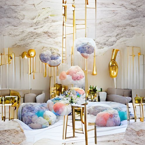 Is this the future of Design? I experimented with AI and created a Mini series of interior and retail inspired spaces. The abstract pieces are truly fascinating and serve as creative canvases for development. Do you want to see more?