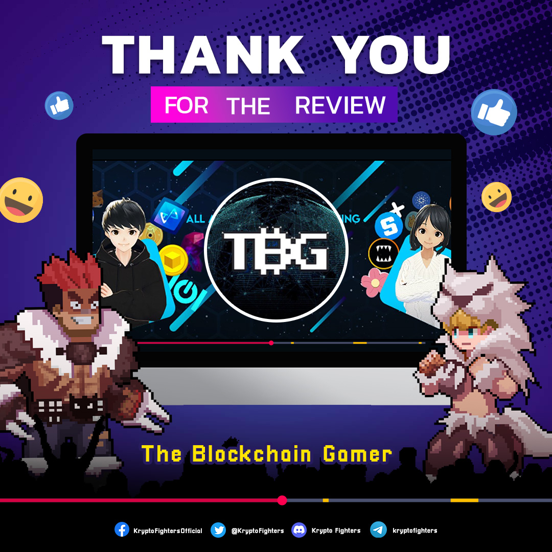 KryptoFighters's tweet photo. 🥰 Maraming salamat @tbgofficial01 for your video review🥰 🇵🇭🇵🇭
https://t.co/5YX46h8swx

#KryptoFighters #TheBlockchainGamer #nftgame #nft #gamefi #thankyou https://t.co/s8Lwxuo0Ds