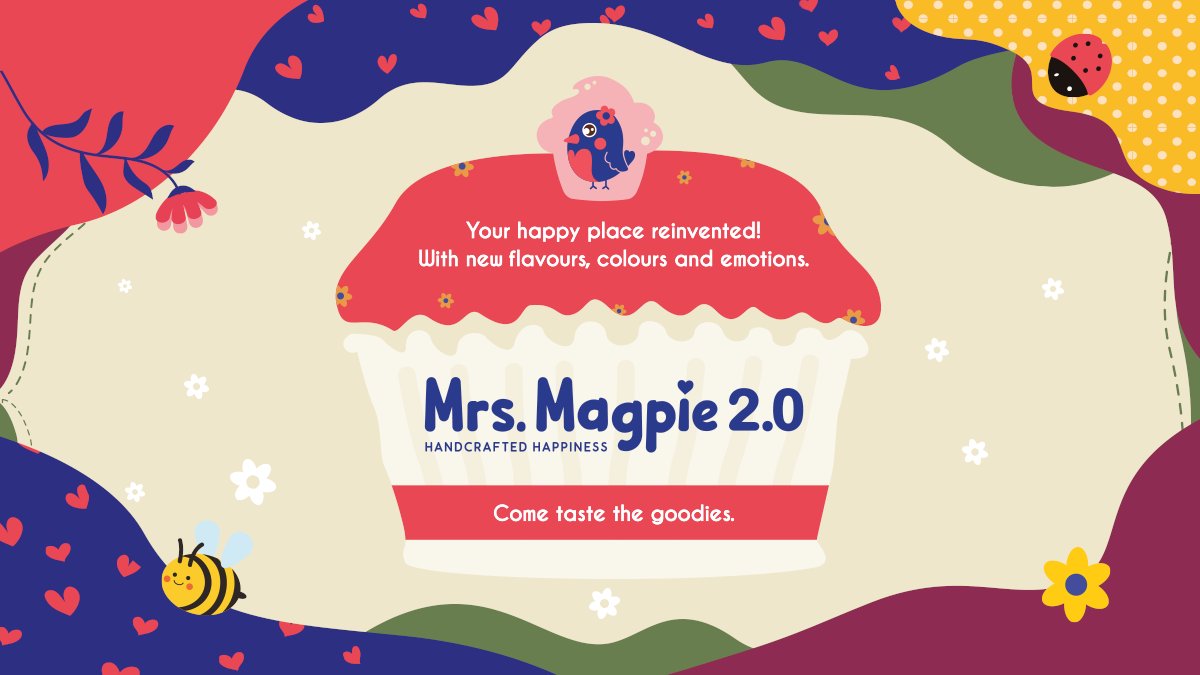 MrsMagpieCafe's tweet photo. It's been a decade since Mrs Magpie opened its doors! A magical place for delicious desserts and savouries. https://t.co/f7fp4C8Xb1