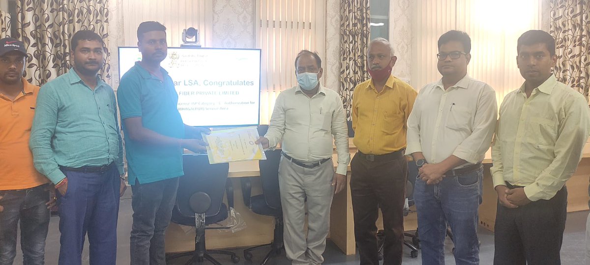 BiharBh's tweet photo. Bihar LSA issued UL-ISP, Cat.- C license to M/s XPRESS Fibre Pvt. Ltd. https://t.co/lJTascVknG